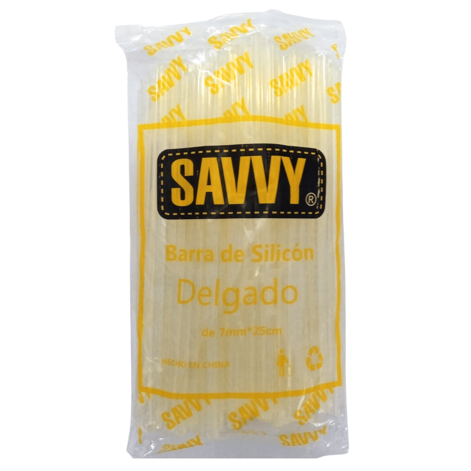 Bolsa de silicon delgado