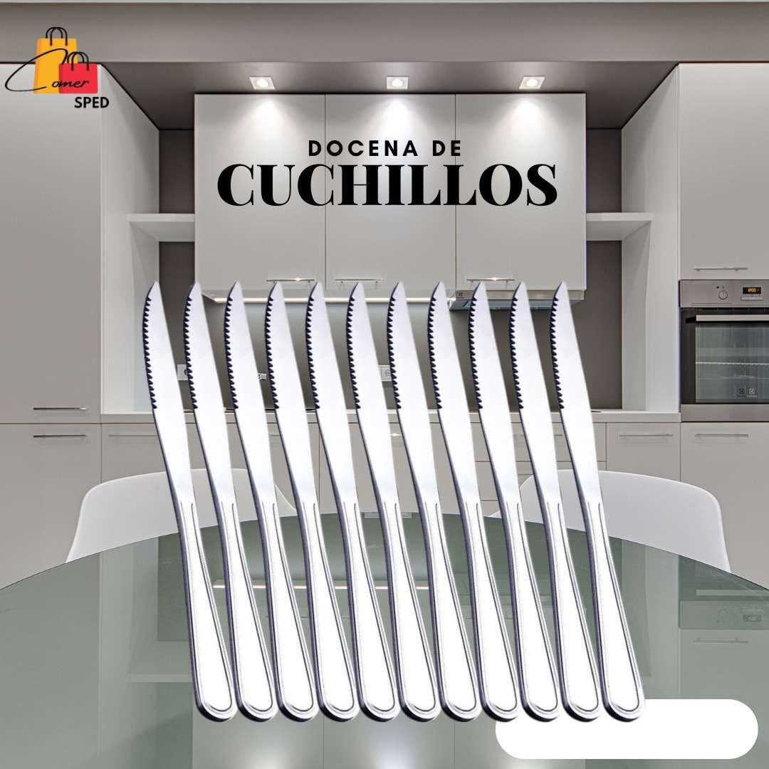 DOCENA DE CUCHILLOS