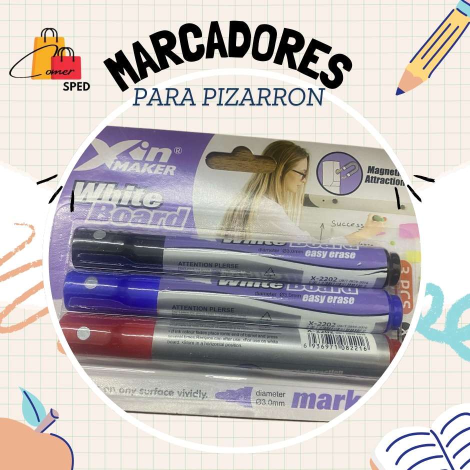 MARCADORES PARA PIZARRON