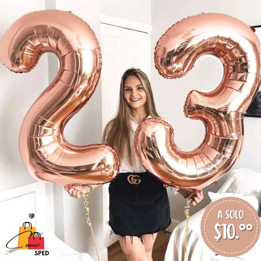 GLOBO DE NÚMERO