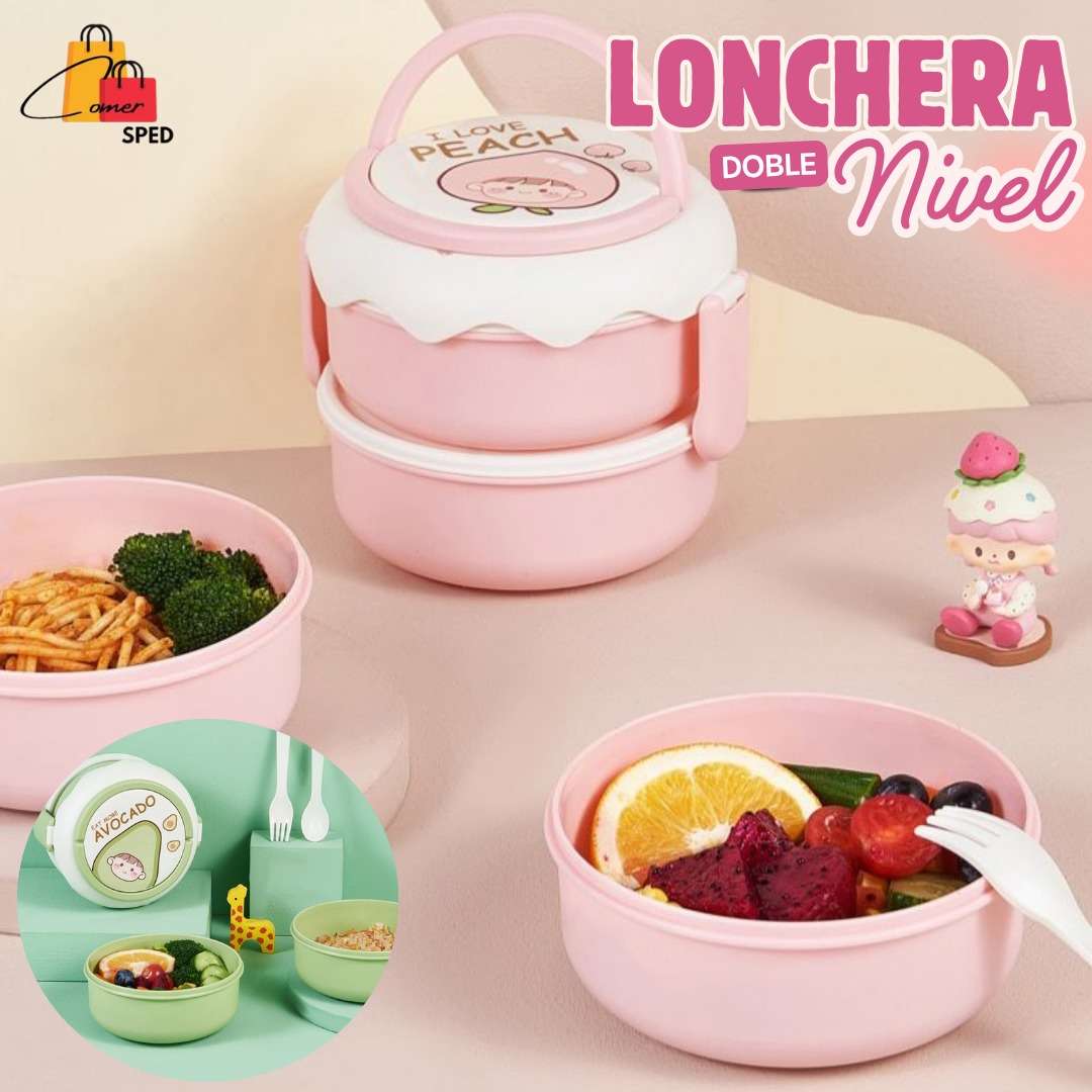 LONCHERA DOBLE NIVEL