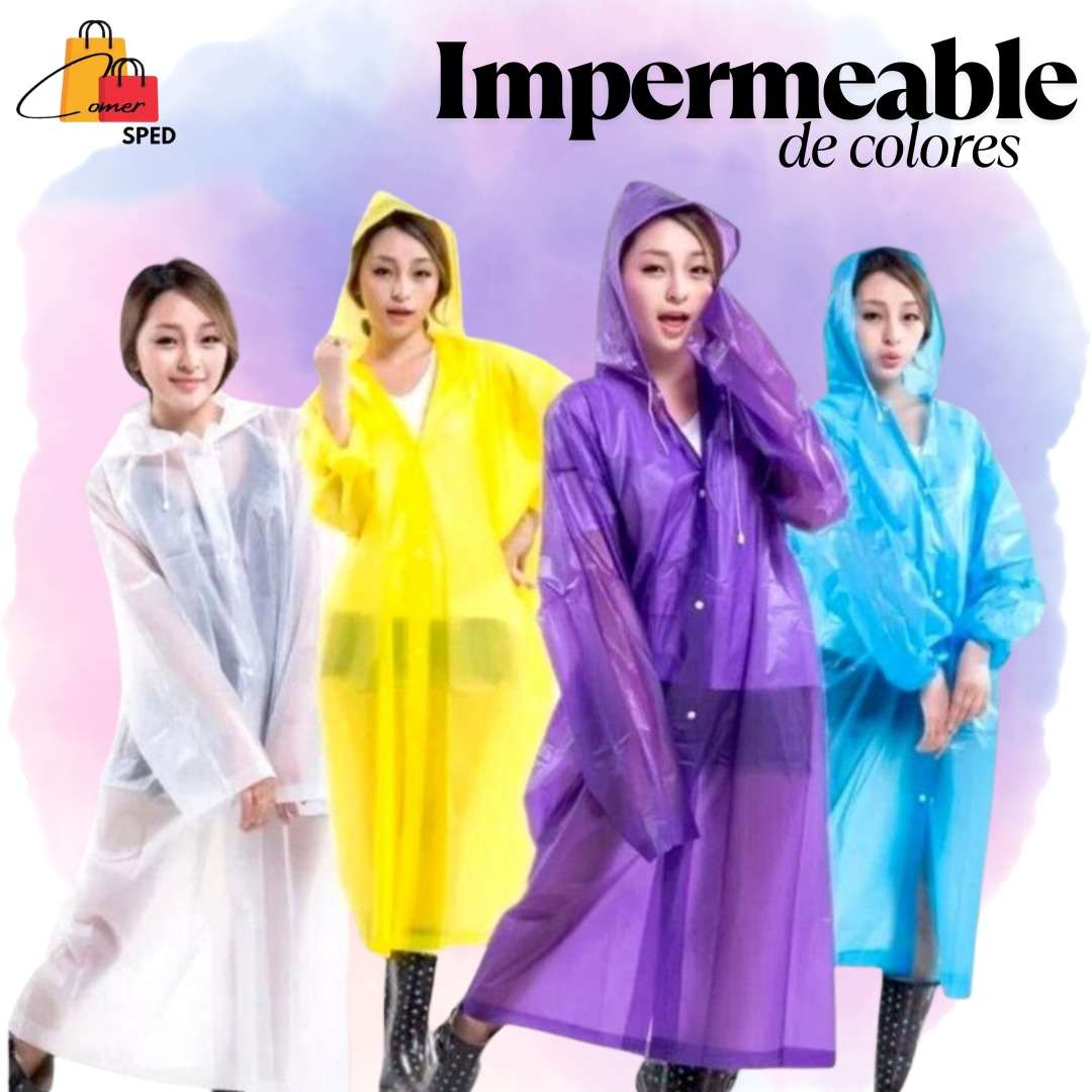 IMPERMEABLE DE COLORES