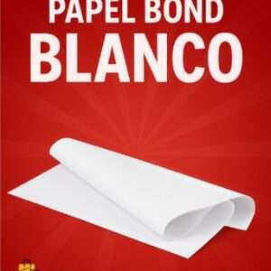 PAPEL BOND  BLANCO 📝✍🏻📒📚