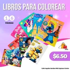 LIBROS PARA COLOREAR