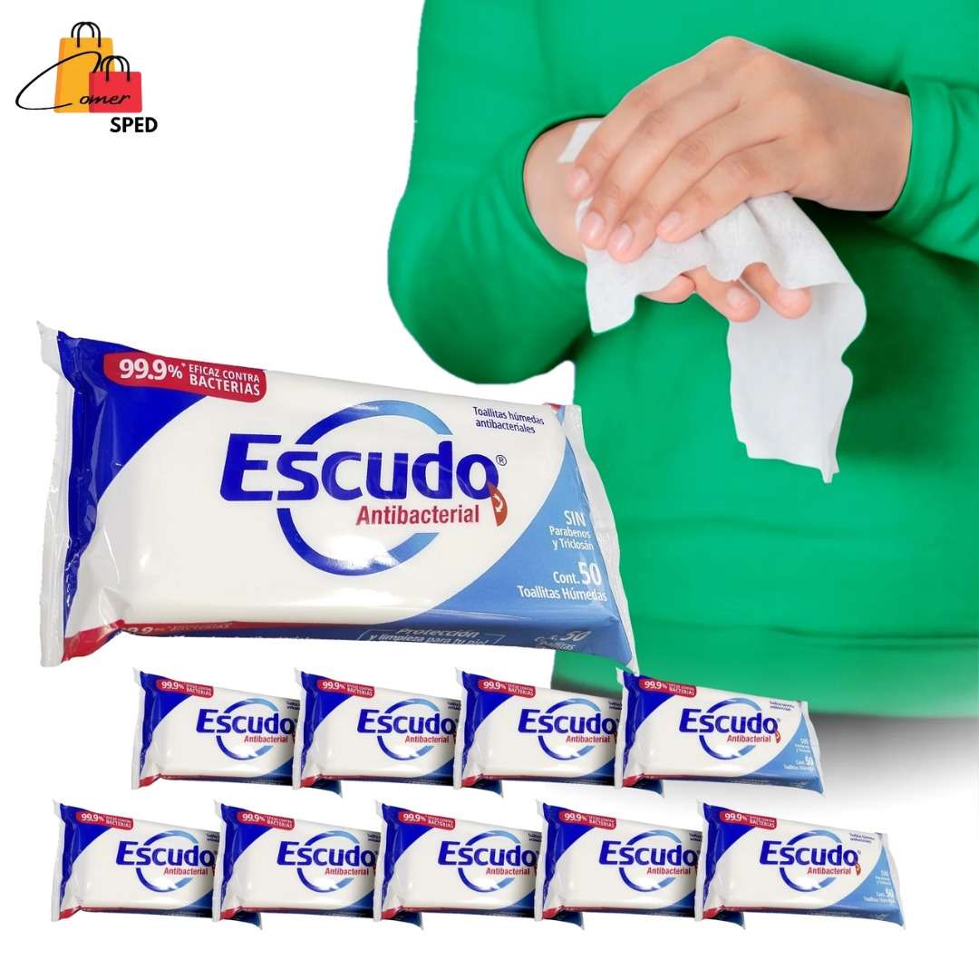 TOALLITAS HUMEDAS ESCUDO