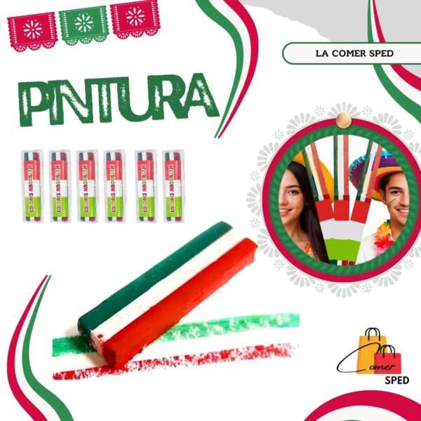 PINTURA PARA ROSTRO 🇲🇽🌮🌶️