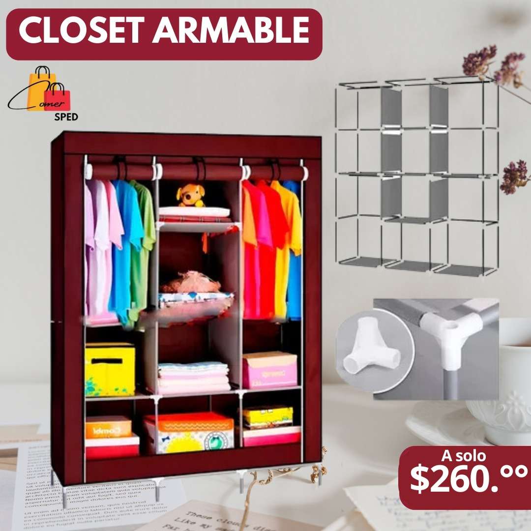 ✅🌀 CLOSET ARMABLE ROPERO 🩷🌀🔥