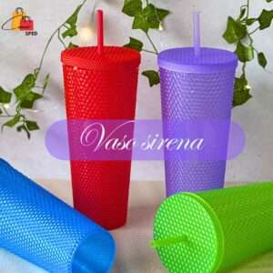 VASO SIRENA CON POPOTE
