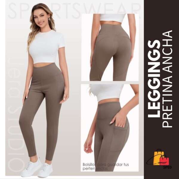 LEGGINGS PRETINA ANCHA