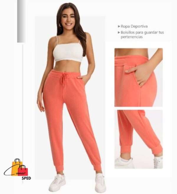 OFERTA: PANTS DE DAMA NARANJA/MELÓN