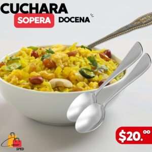 DOCENA DE CUCHARAS SOPERAS