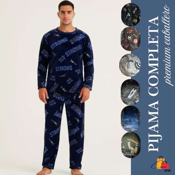 PIJAMA COMPLETA CABALLERO PREMIUM 🫣🌟