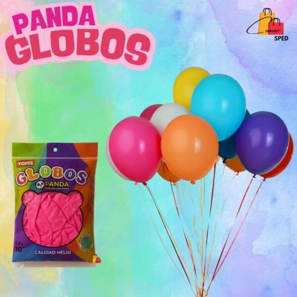 BOLSA DE GLOBOS PANDA 🎉🫣🌟❤🥳