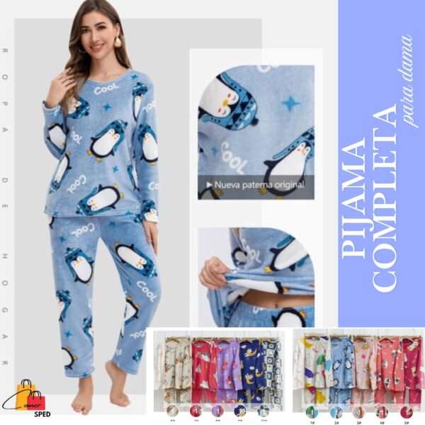 PIJAMA COMPLETA DAMA