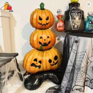 SET DE GLOBOS CALABAZAS 😈🎃