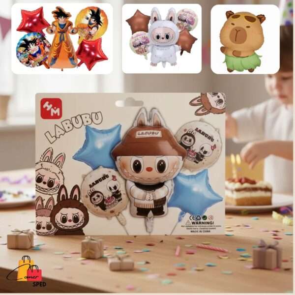 SET DE GLOBOS PERSONAJES 😱✨ 🎊