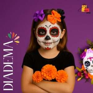 DIADEMA DÍA DE MUERTOS