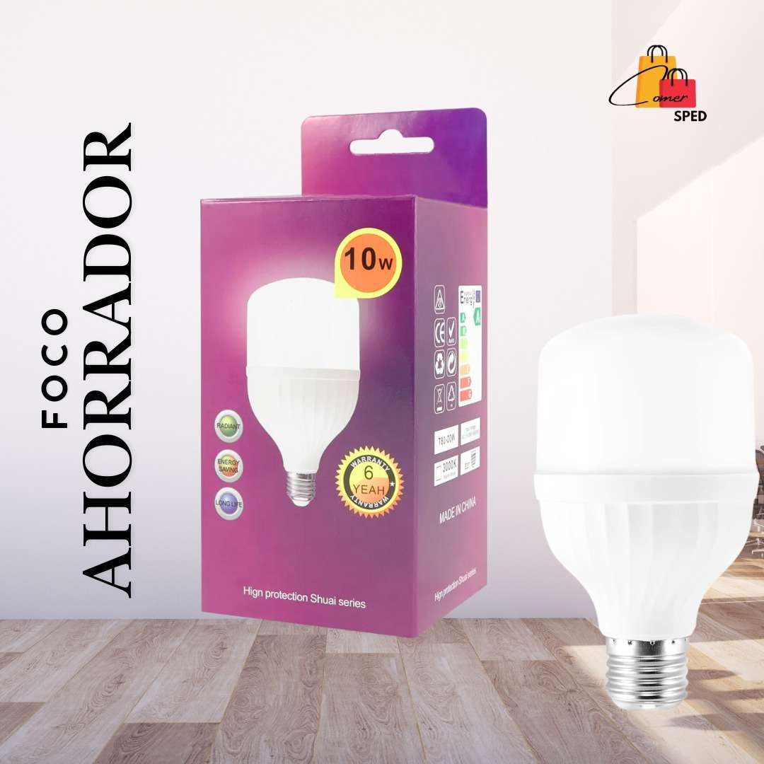 FOCO AHORRADOR 10W