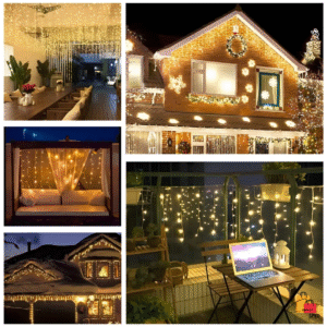 CASCADA 500 LUCES 😱🥳🎄🎅🏻