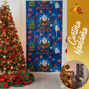 CORTINA NAVIDEÑA  🥳🥂🎊🎉