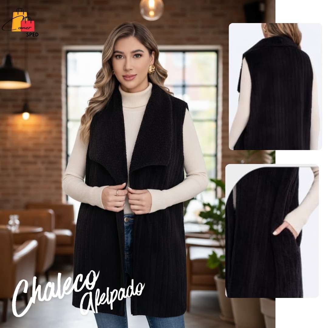 CHALECO AFELPADO😍🎅🏻✨🌲