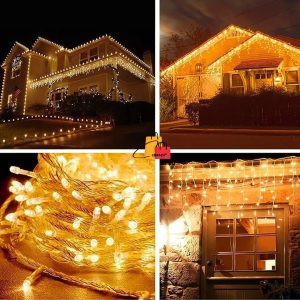 CASCADA 300 LUCES 😱🥳🩷🎄🎅🏻