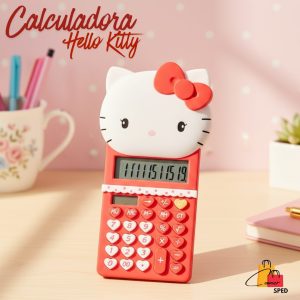 CALCULADORA HELLO KITTY 😱💯🟣☝🏻