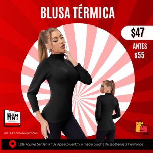 BLUSA TERMICA CUELLO ALTO