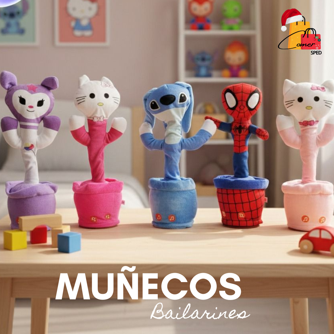 MUÑECOS BAILARÍNES 😱💯🟣☝🏻