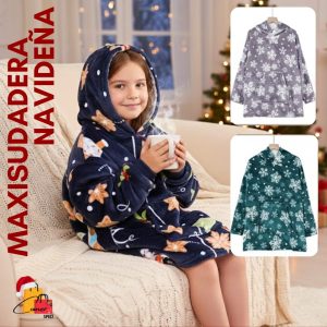 MAXISUDADERA INFANTIL NAVIDEÑA🧑🏻‍🎄🎅🏻🎄