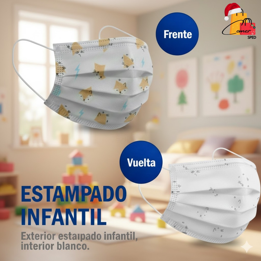 CUBREBOCAS TTP INFANTIL😮💨