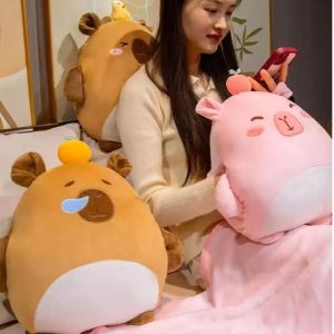 PELUCHE FRAZADA CAPIBARA ❤‍🔥🫣🎄