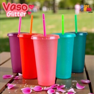 VASO GLITTER😱🥳😍