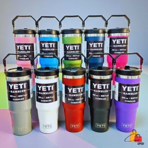 TERMO YETY CON AGARRADERA 850 ML 😱💯🟣☝🏻