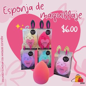 ESPONJA DE MAQUILLAJE 🥰❤️❤️